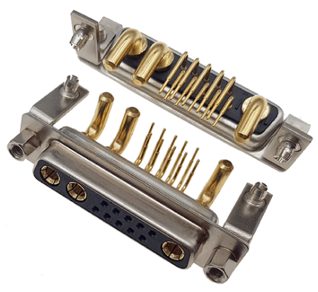 13W3 母 電流彎焊板式鉚11.6支架 鎖4-40UNC 4.8螺絲 